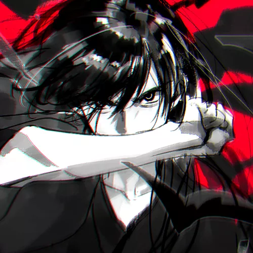 优质动漫男生头像在谷底也要开花在海底也要望月