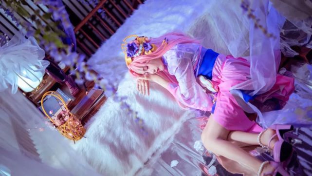 cos:王者荣耀王昭君乞巧织情cos正片@糖糖