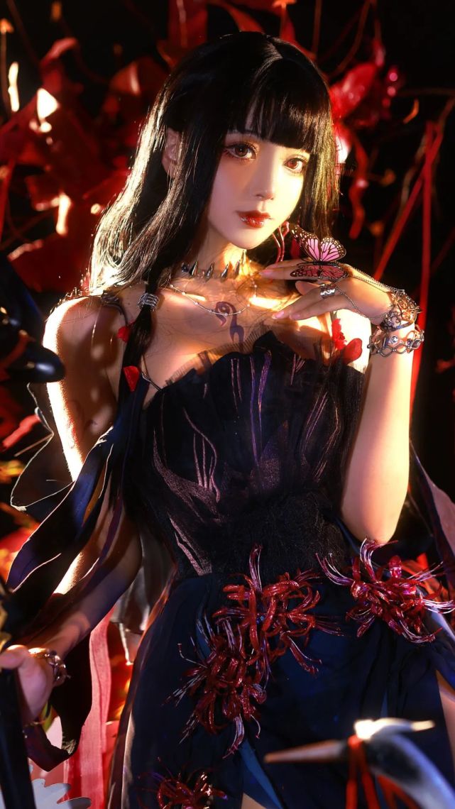cos:天涯明月刀心王·天上之花cos正片@枣糕