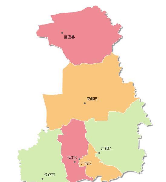 江苏省的区划调整13个地级市之一扬州市为何有6个区县