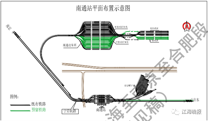 3)车站平面布置