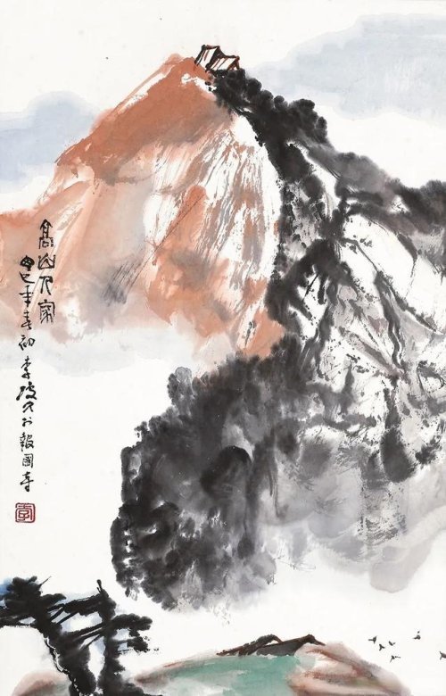 李琼久山水画