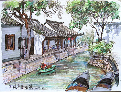 带着鲁迅笔下文字的想象,造访先生的"百草园"