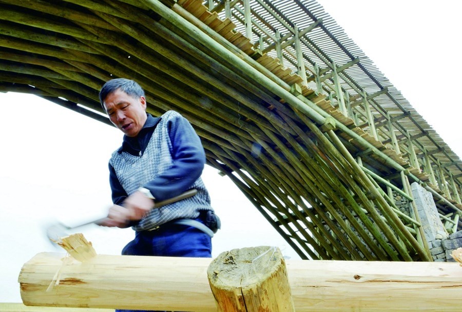 2008年6月7日"木拱桥传统营造技艺"被列入第二批国家级非物质文化
