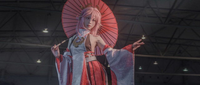 原神八重神子cosplay