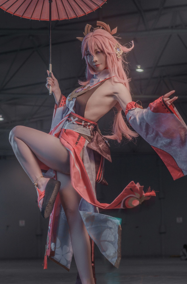 原神八重神子cosplay