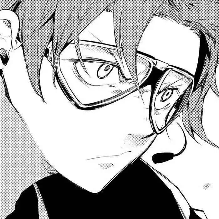 让人惊艳的黑白色动漫男头