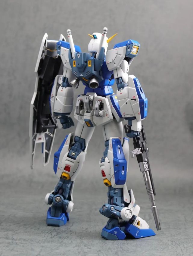 精致细化涂装mg高达f90制作