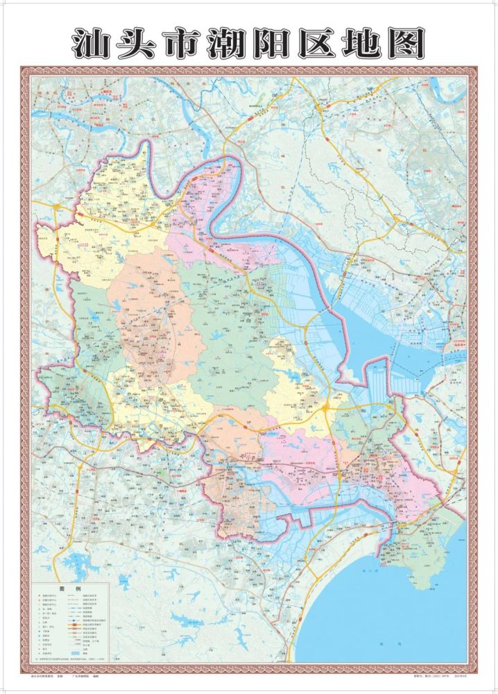 快收藏汕头市最新公众版地图来了六区一县的高清版都在这里