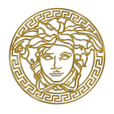 这种la greca图案是从versace美杜莎头像的logo上经典的希腊回纹装饰