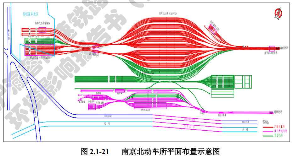 经过南京的铁路,不管是普铁还是高铁,基本都能接入南┅北站