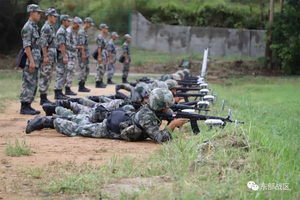 "陆军海战队"比武画面,燃爆了!