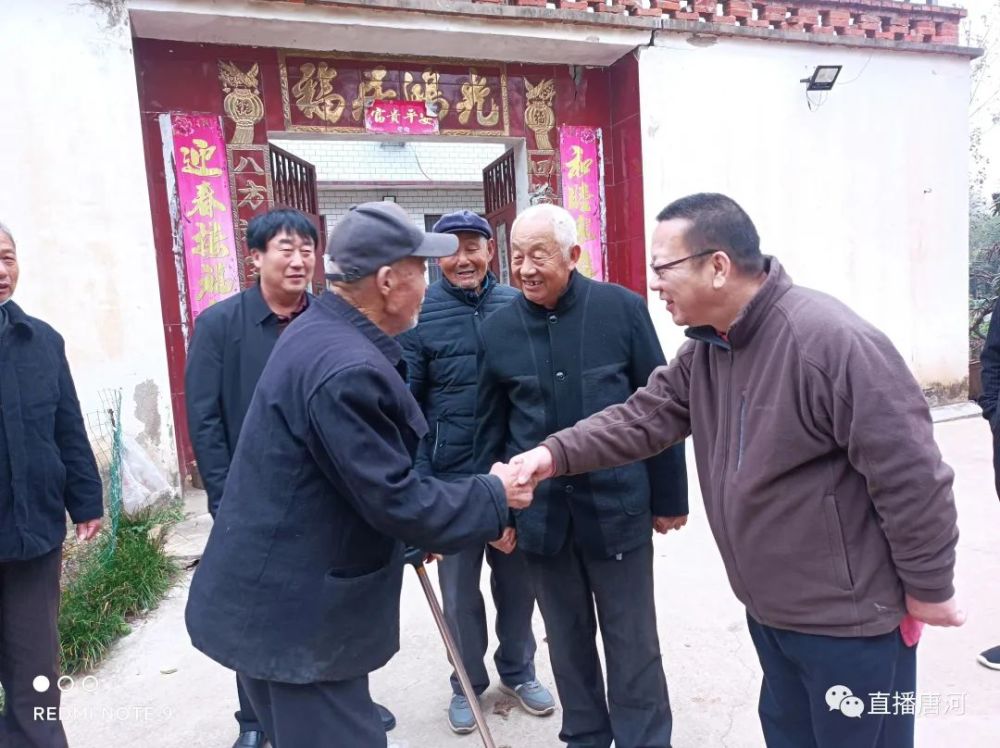 踏寻先辈足迹传承红色文化时乐蒙后人一行莅临唐河考察