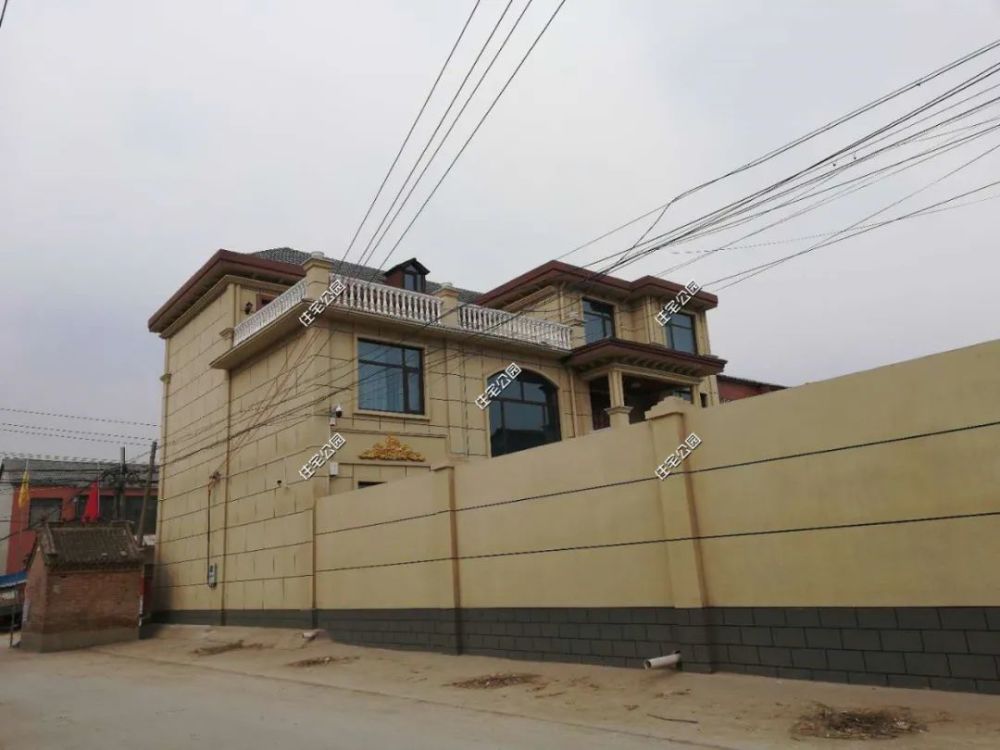 河南农村85万建三层别墅,比效果图还漂亮