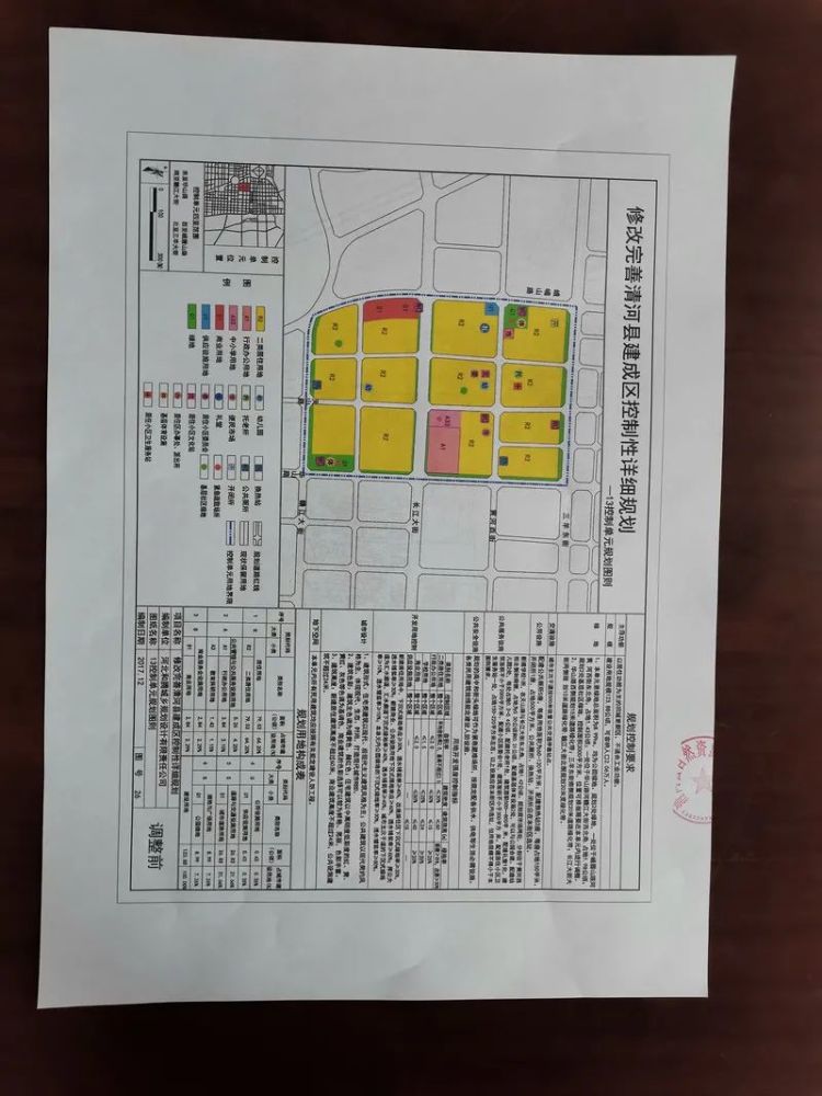 清河县建成区控制性详细规划-12,13单元局部调整方案