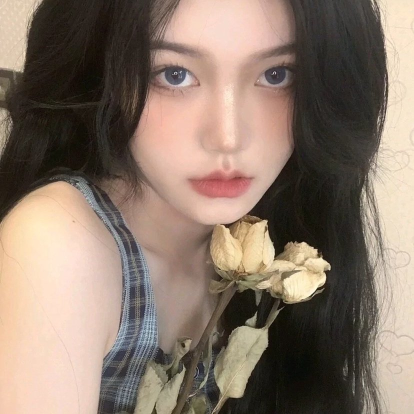 ins氛围感美女头像