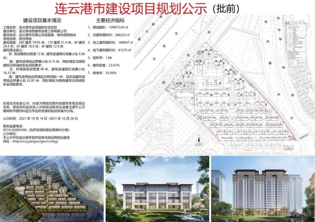 规划曝光!连云港花果山大道东将新建一小区,就在学校旁