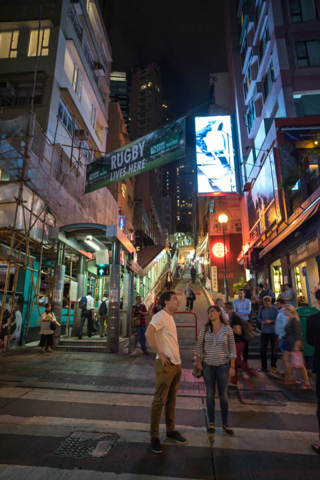 中国香港现状,带你看看真实的兰桂坊