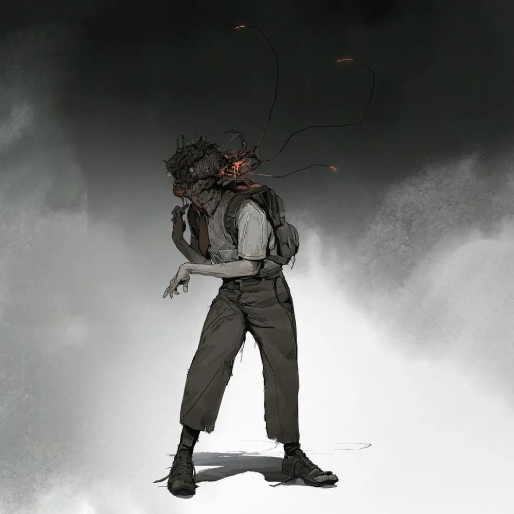 插画师阴森诡异的概设加拿大概念设计师hugorichard