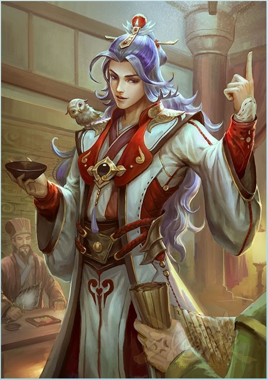 三国杀里的拼点之神,王朗秦宓谁更强?