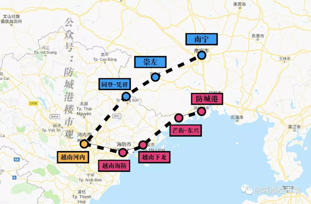 防城港的跨国高铁【东兴国际站规划图】曝光,你看懂防城港的未来了吗?