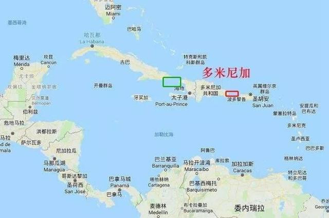 海地和古巴隔向风海峡相望,距离关塔那摩非常近,但当时海地与美国的