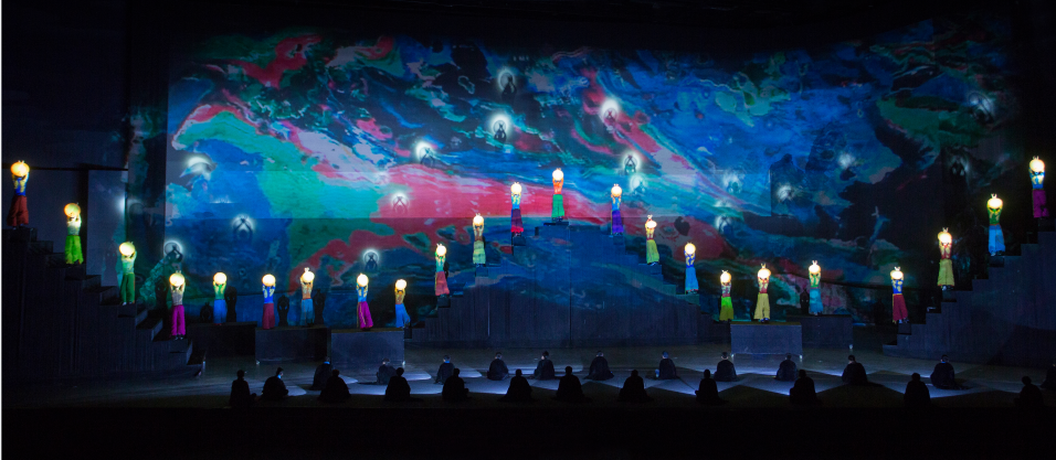 一场缘有多久在2014年9月19日全球首演的《又见五台山,也是导演