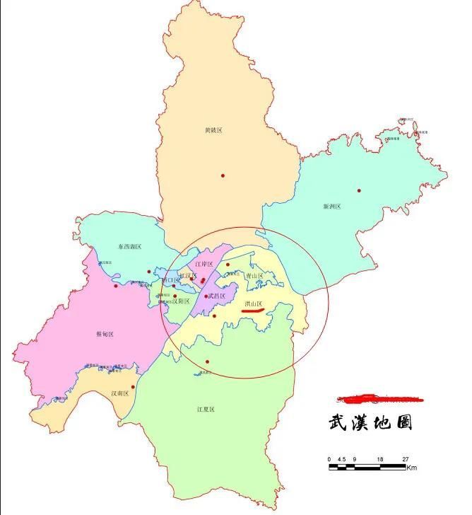 武汉如果进行行政区划调整你认为哪些区需要调整