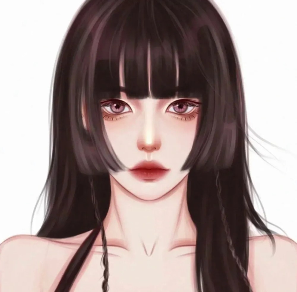 女头手绘版女生头像