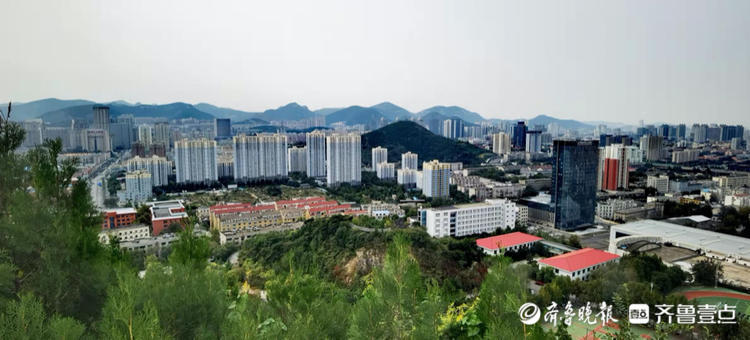 秋天的茂岭山山体公园