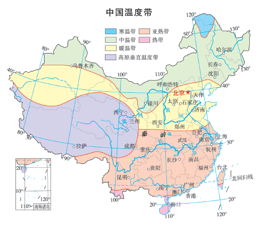 区域地理高中区域地理中国的气候知识梳理附青藏高原对我国气候的影响