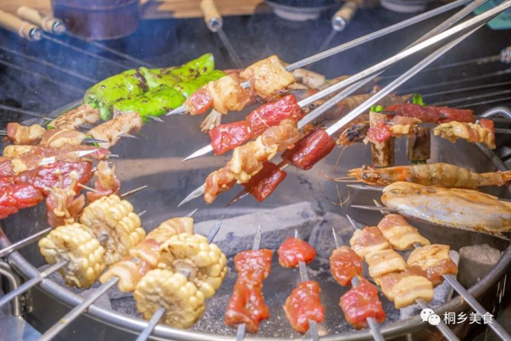 火爆全国的"旺珈水浒烤肉"来桐乡啦!烤法狂野,太会了!