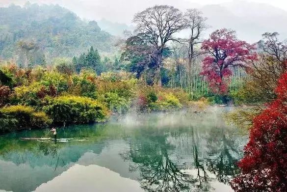 深渡水生态风景区 位于始兴县深渡水瑶族乡境内.