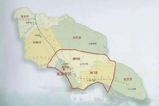 通州区125.87万,如东县88万,南通市各区县人口公布