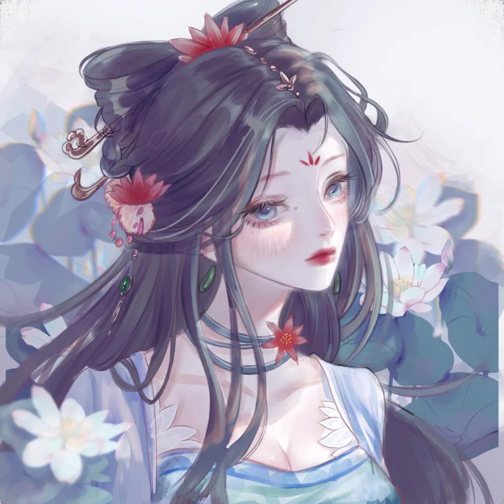 动漫闺蜜古风头妹妹安好就是晴天