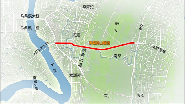 成为链接李家沱组团,南泉功能区,界石鹿角组团以及樵坪山城市未规划区