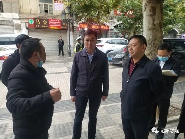 罗永斌到昭阳区调研创建全国文明城市和国家卫生城市工作