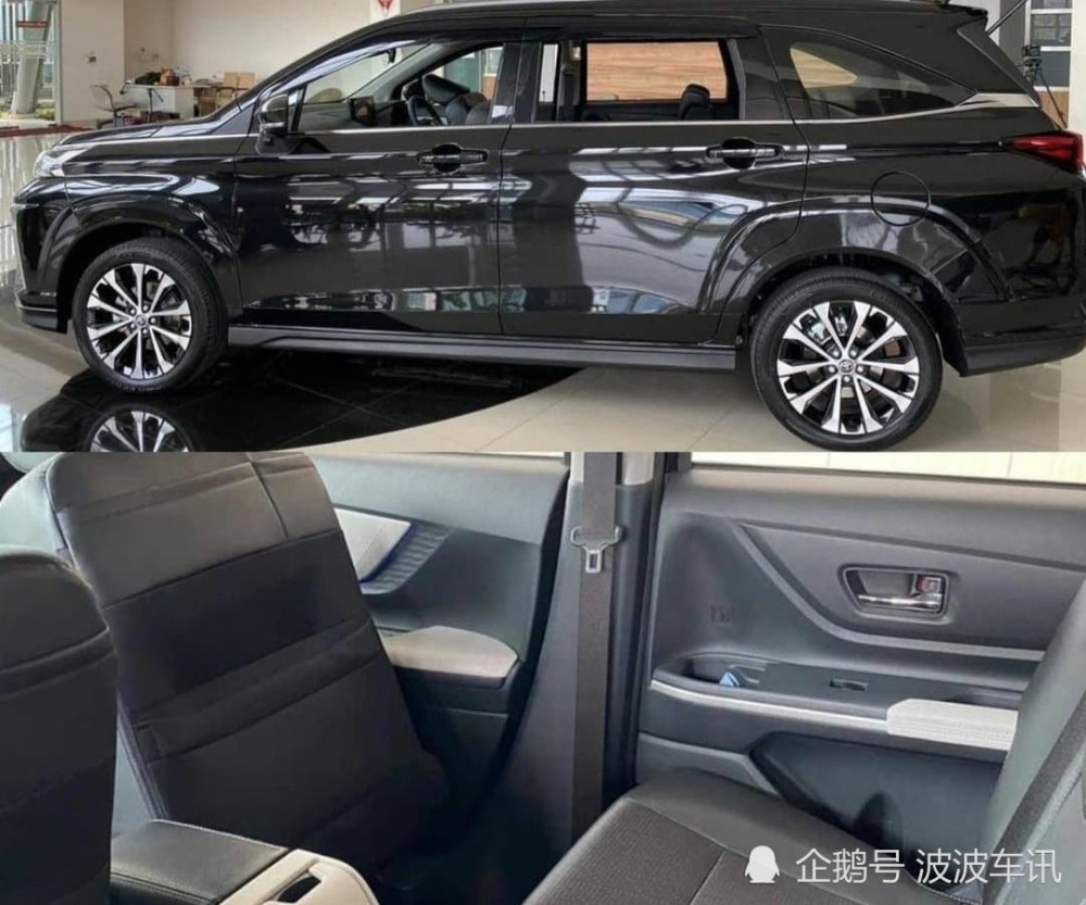 全新丰田veloz实车曝光,定位小型mpv,采用了全新家族化的风格