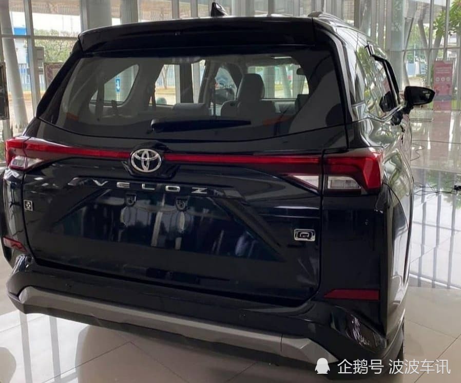 全新丰田veloz实车曝光,定位小型mpv,采用了全新家族化的风格