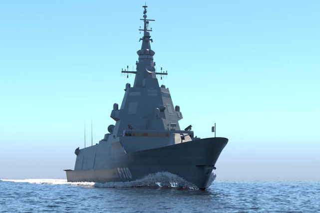 希腊未来护卫舰竞标者—西班牙f110-hn护卫舰