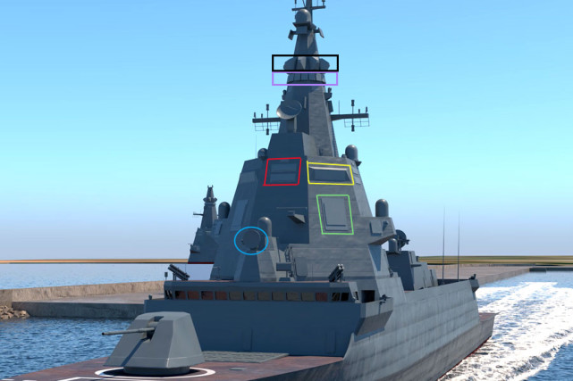 希腊未来护卫舰竞标者—西班牙f110-hn护卫舰