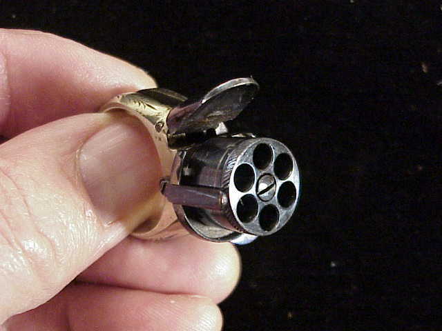迷你的戒指枪,一百多年前的自卫装备