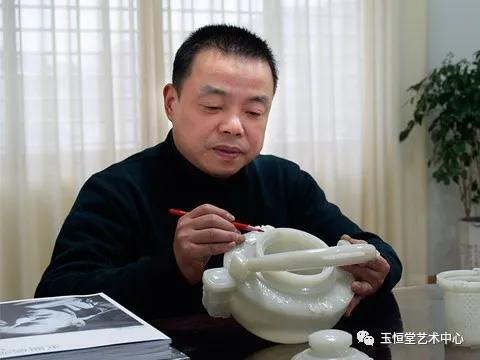 中国玉雕大师精品展在上海玉恒堂拉开帷幕