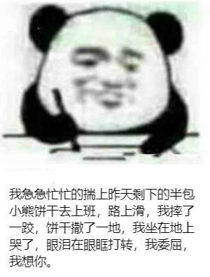 熊猫头表情包:保安日记
