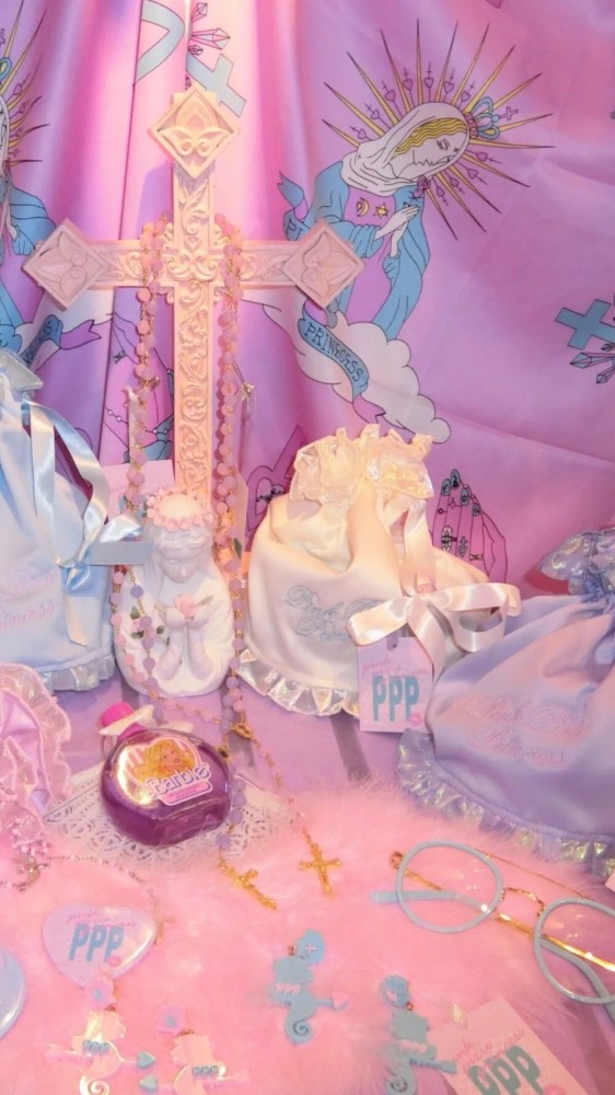 粉色少女心壁纸花看半开酒饮微醺