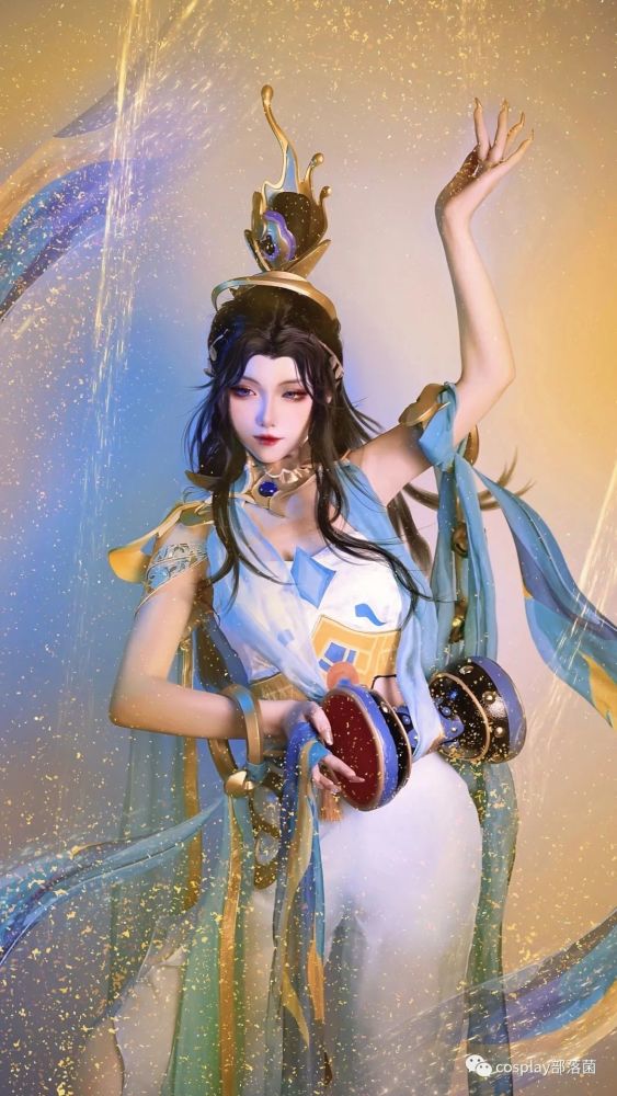 cos:王者荣耀貂蝉遇见胡旋cos正片@小白