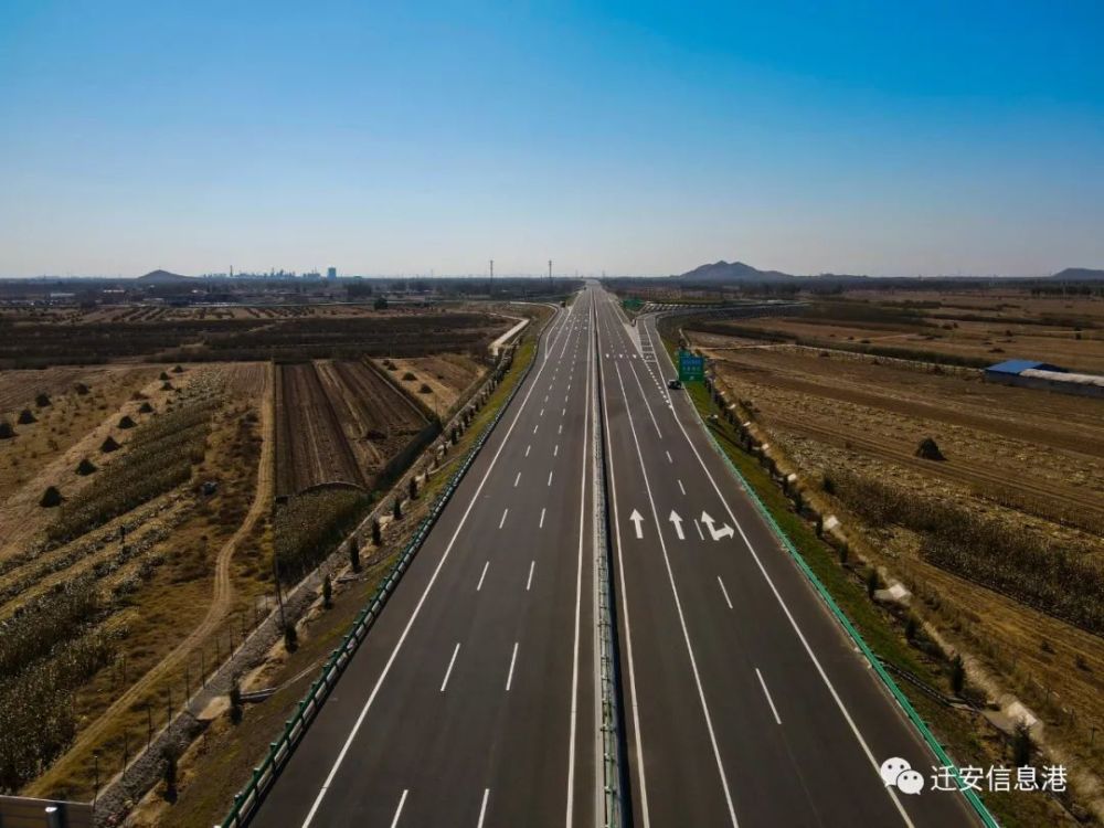 迁曹高速迁安段已全面通车!