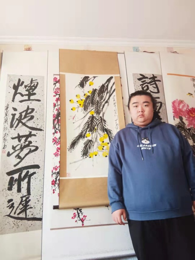 齐派第五代再传弟子帝都90后画家马欣