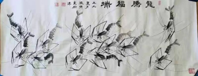 百佳书画名家王德明国画作品欣赏