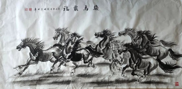 百佳书画名家王德明国画作品欣赏